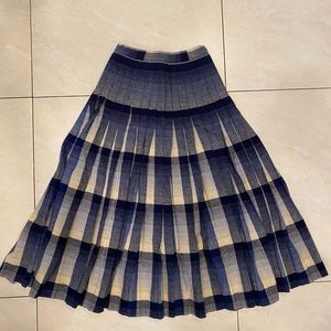 Vintage Plaid Skirt